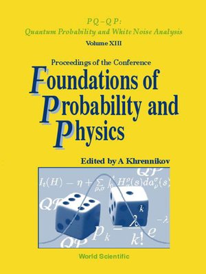 cover image of Foundations of Probability and Physics--Proceedings of the Conference